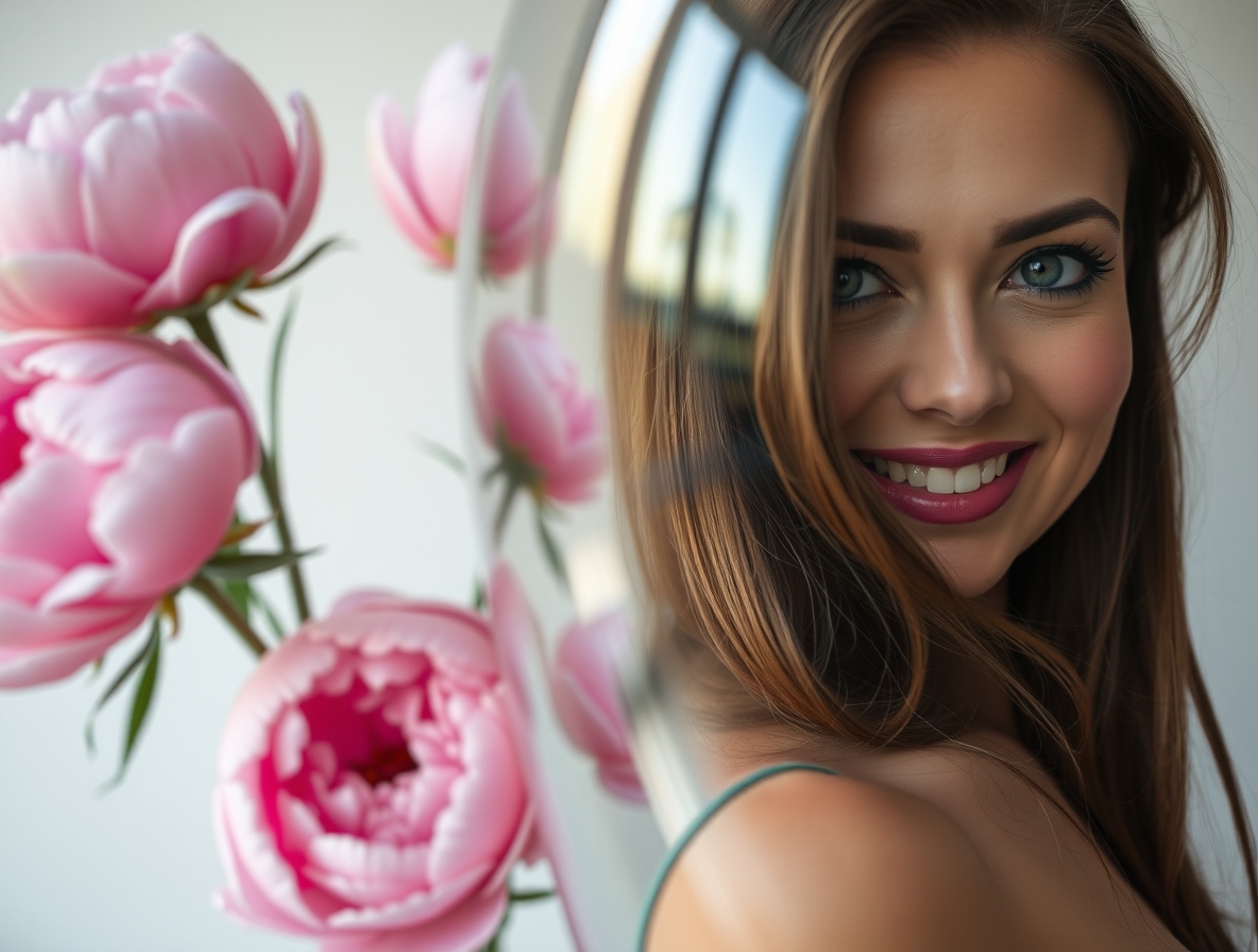 Стеклянная ваза